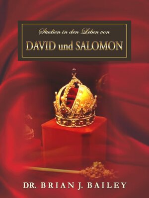 cover image of Studien in den Leben von David und Salomon